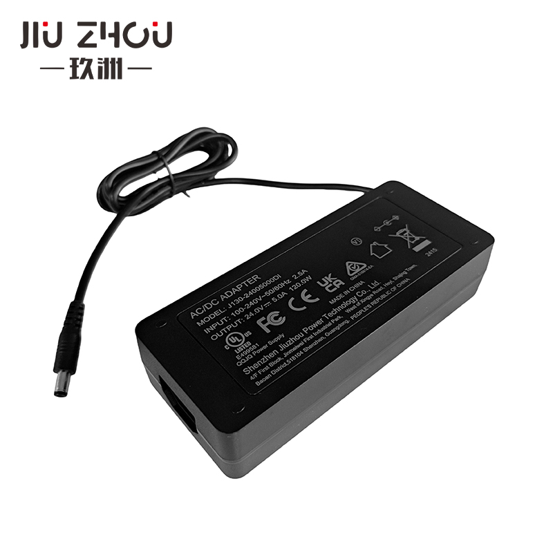 24V5A電源適配器桌面式FCC認(rèn)證jiuzhou power廠家